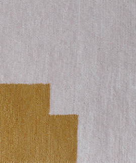 Hand-woven carpet (detail)